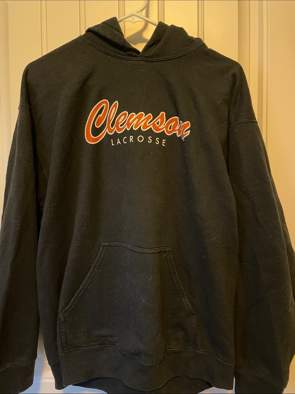 Clemson Lacrosse Black Hoodie